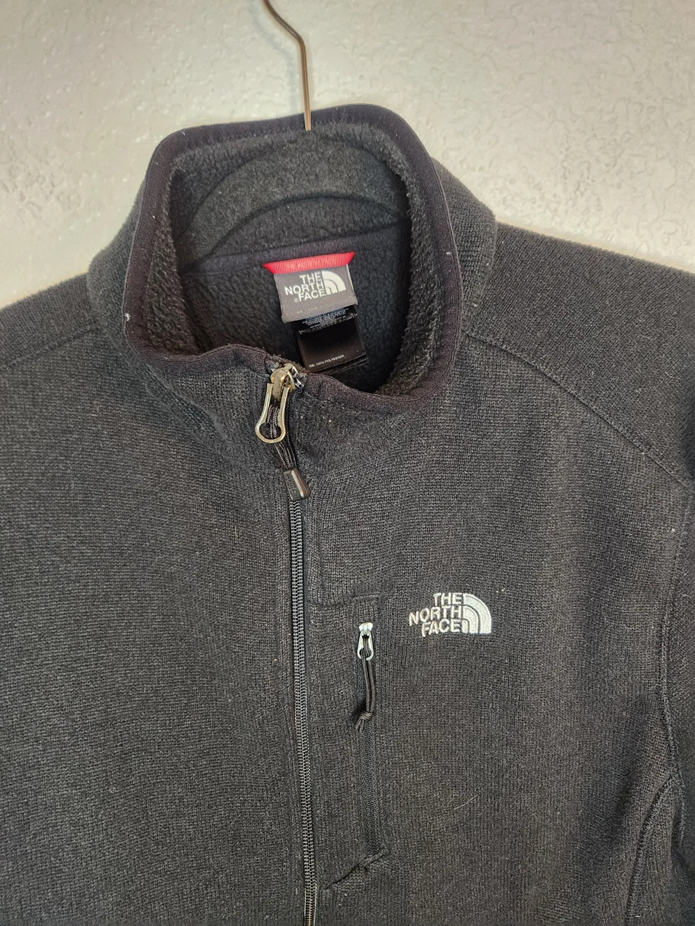 The North Face Black Full-Zip Fleece Jacket men's L